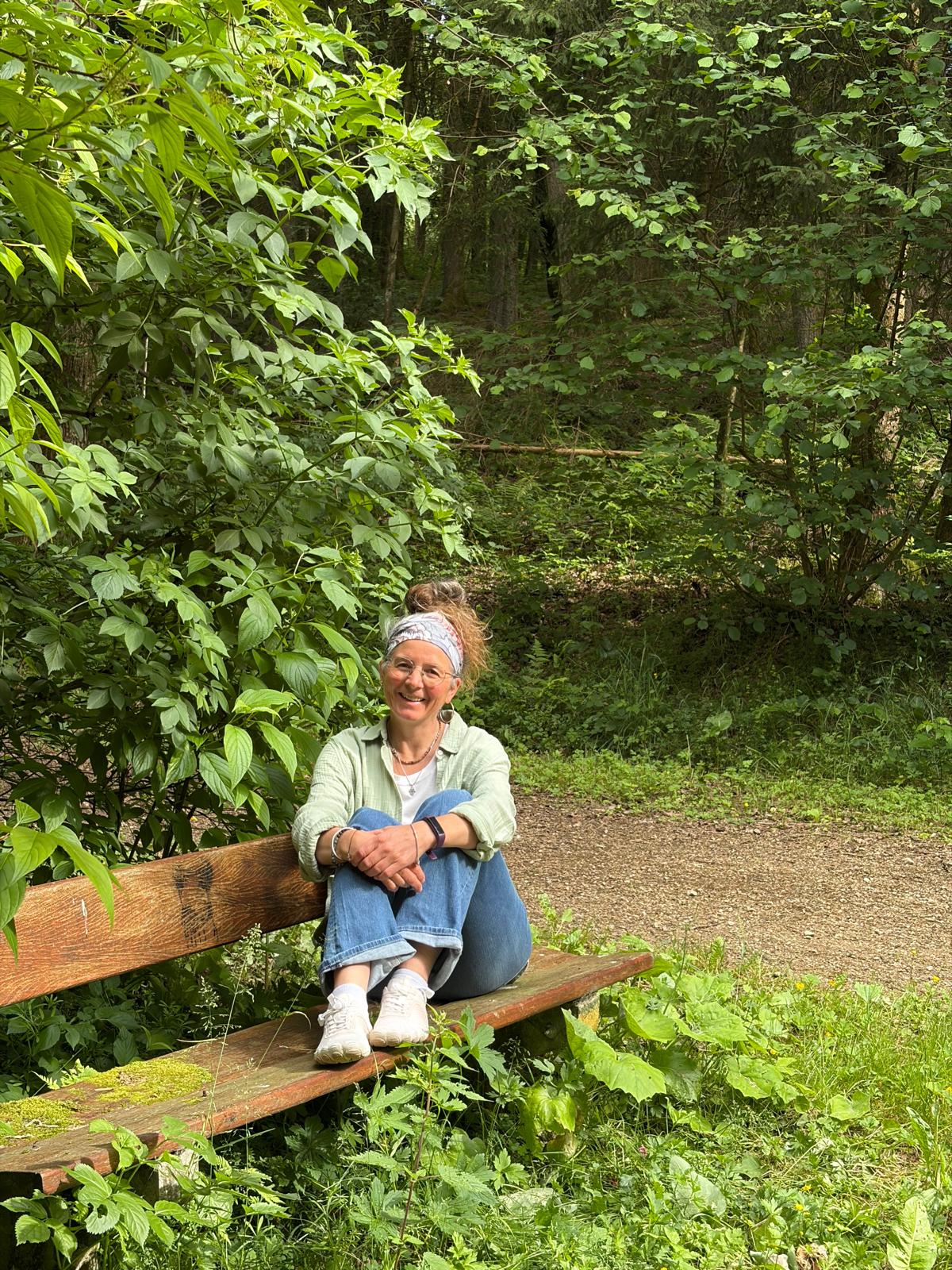 Sabine in der Natur